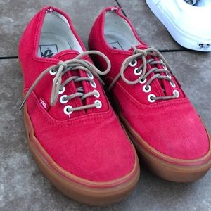 Red Vans